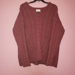 Maroon Sweater